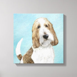 Grand Basset Griffon Vendeen - Original Dog Art Canvas Print