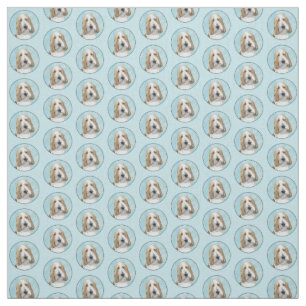 Grand Basset Griffon Vendeen - Original Dog Art Fabric
