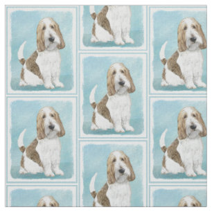 Grand Basset Griffon Vendeen - Original Dog Art Fabric
