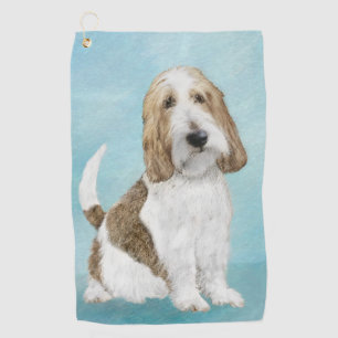 Grand Basset Griffon Vendeen - Original Dog Art Golf Towel