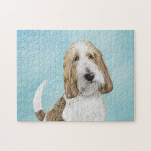 Grand Basset Griffon Vendeen - Original Dog Art Jigsaw Puzzle