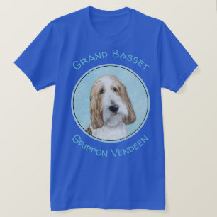 Grand Basset Griffon Vendeen - Original Dog Art T-Shirt