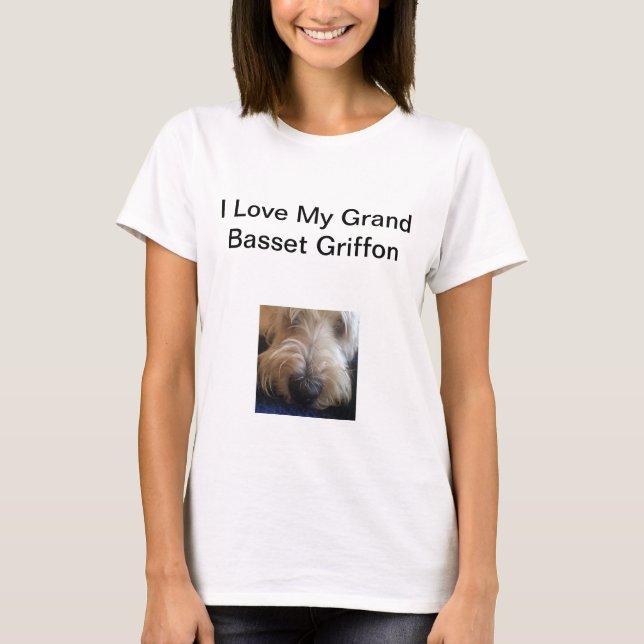 Grand Basset Griffon women's T shirt (Front)
