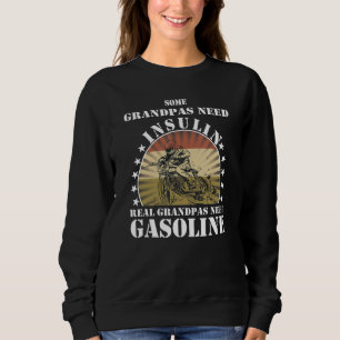 Grand Biker Motorbike Classic Retro Motorcycle Vin Sweatshirt