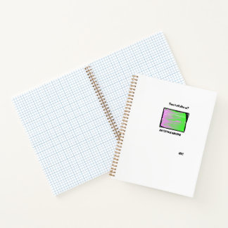 Grand cahier spirales - Motif diamand LBC Notebook