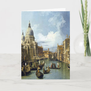 'Grand Canal and the Church of the Salute' Card