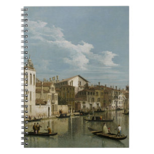 Grand Canal from Palazzo Flangini to Palazzo Bembo Spiral Notebook