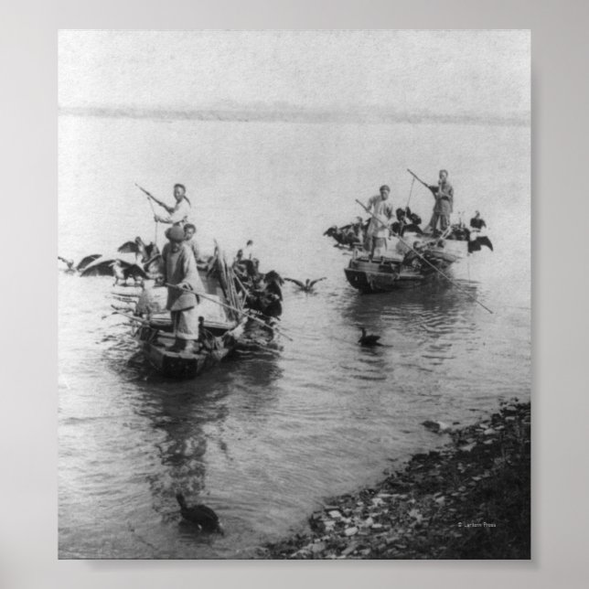 Grand Canal in Soo-chow China Poster (Front)