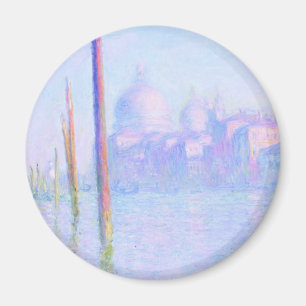 Grand Canal in Venice (by Claude Monet) Magnet