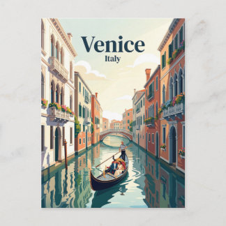 Grand Canal Italy Postcard