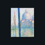 Grand Canal Monet Venice Italy Classic Painting Canvas Print<br><div class="desc">The Grand Canal - Claude Monet painted Venice's Grand Canal in 1908 when he visited Venice for three months. Monet painted this view of Santa Maria della Salute, seen from across the Grand Canal from his hotel at Palazzo Barbaro. This view of the Grand Canal will bring back wonderful memories...</div>