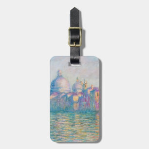 Grand Canal Monet Venice Italy Classic Painting Luggage Tag