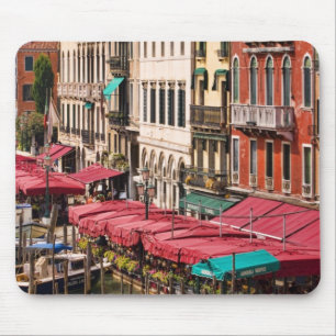 Grand Canal of Venice Italy with gondola boats Mouse Pad