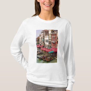 Grand Canal of Venice Italy with gondola boats T-Shirt