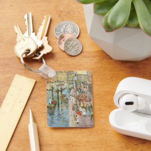 Grand Canal, Venice by Maurice Prendergast Key Ring