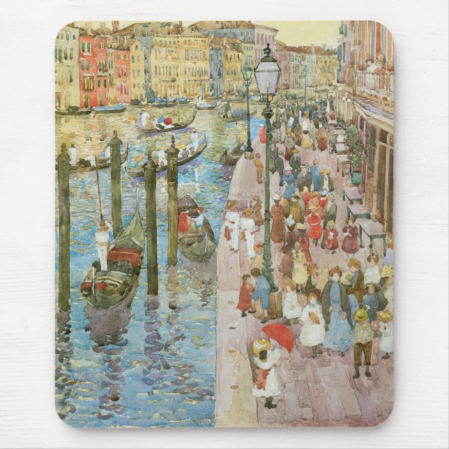 Grand Canal, Venice by Maurice Prendergast Mouse Pad (Front)