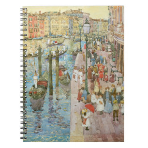 Grand Canal, Venice by Maurice Prendergast Notebook