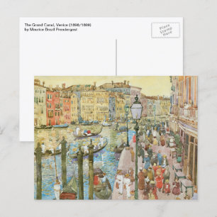 Grand Canal, Venice by Maurice Prendergast Postcard