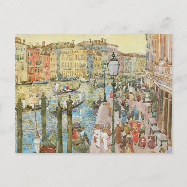 Grand Canal, Venice by Maurice Prendergast Postcard (Front)