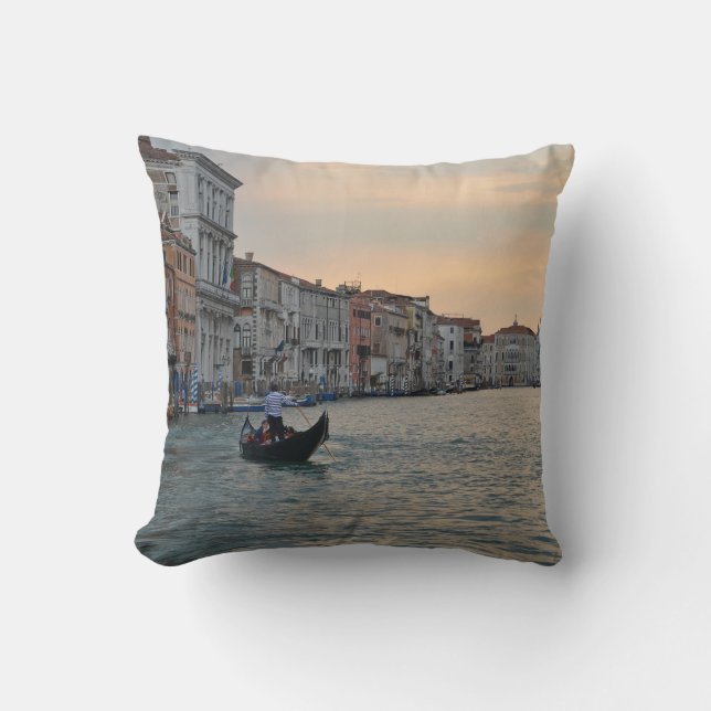 Grand Canal Venice Pillow (Front)