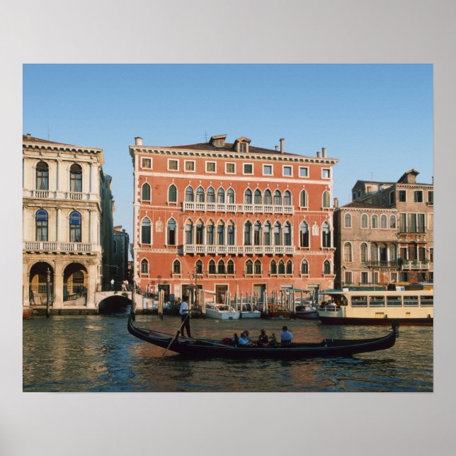 Grand Canal, Venice, Veneto, Italy Poster (Front)