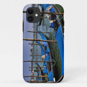 Grand Canal water with gondalo boats lined up iPhone 11 Case