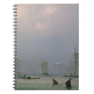 Grand Canal with Snow and Ice, 1849 Spiral Notebook