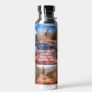  Grand Canyon Adventure 9 Photos Personalize Text Water Bottle
