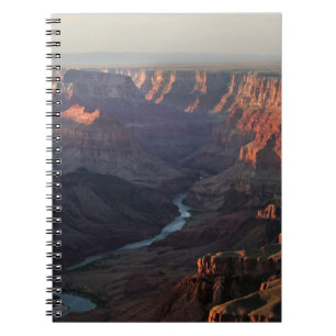 Grand Canyon and Colorado River in Arizona Spiral Notebook