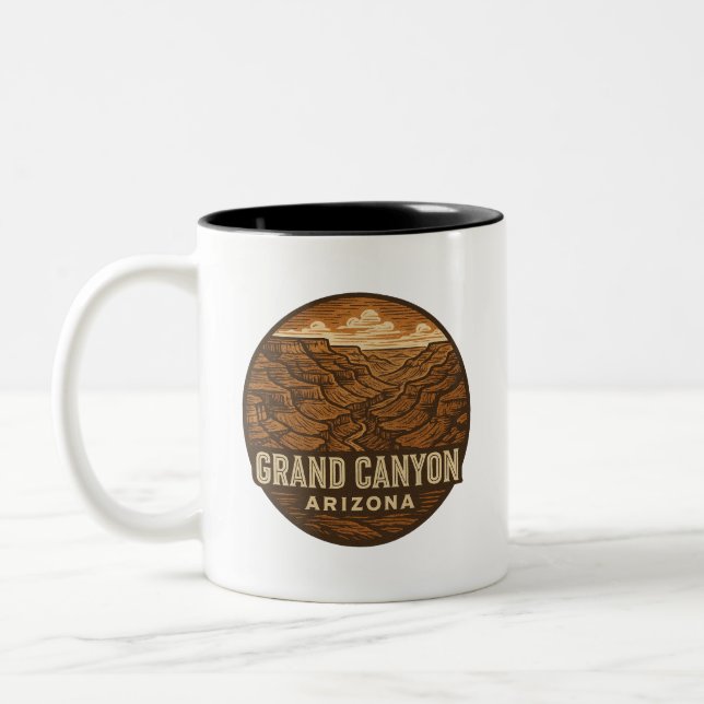 Grand Canyon Arizona Ceramic Mug (Left)