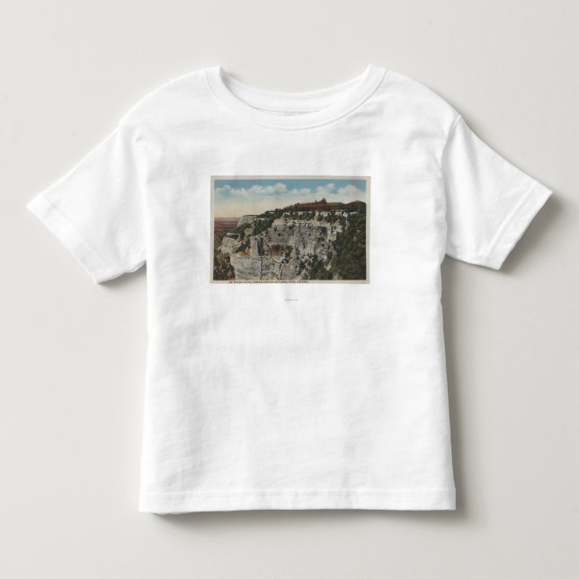 Grand Canyon, Arizona - El Tovar Hotel View Toddler T-Shirt (Front)