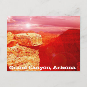 Grand Canyon Arizona Painted Desert post card art