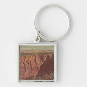 Grand Canyon, Arizona - Sunset on the Painted Key Ring