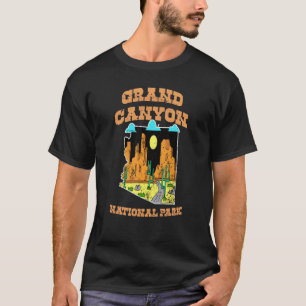 Grand Canyon Arizona Us National Park Travel Hikin T-Shirt