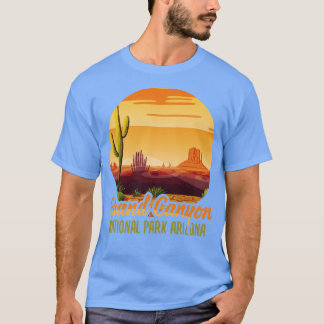 Grand Canyon Arizona Us National Park Travel Hikin T-Shirt