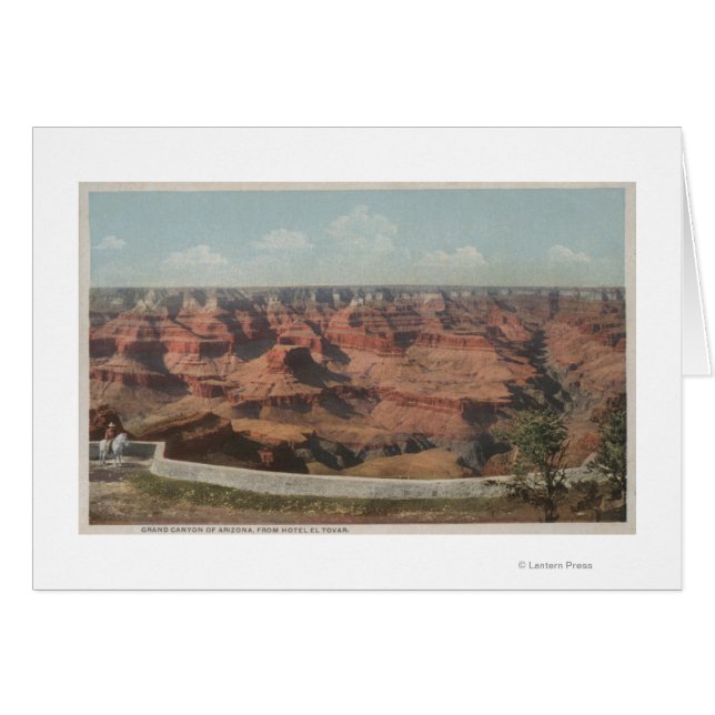Grand Canyon, Arizona - View of Canyon from Hote (Front Horizontal)