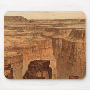 Grand Canyon at the foot of the Toroweap Mouse Pad