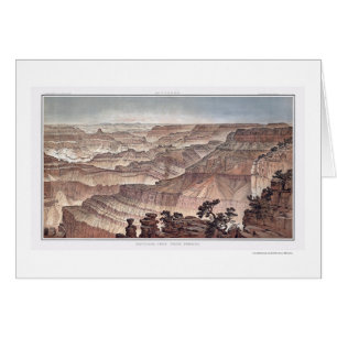 Grand Canyon from Pt. Sublime by Dutton 1882C