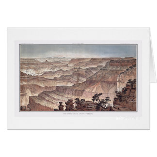 Grand Canyon from Pt. Sublime by Dutton 1882C