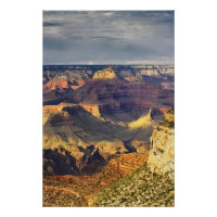 Grand Canyon from the south rim at sunset,