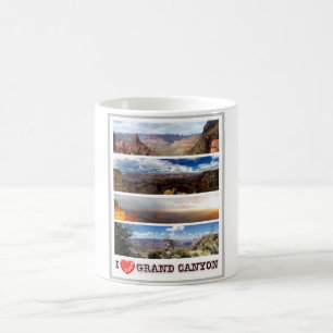 Grand Canyon - I Love - United States - Coffee Mug