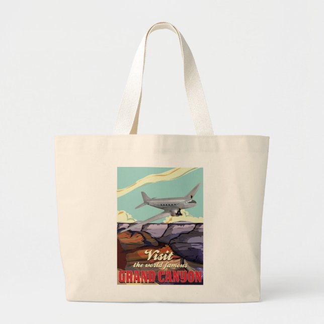 Grand Canyon Large Tote Bag (Front)