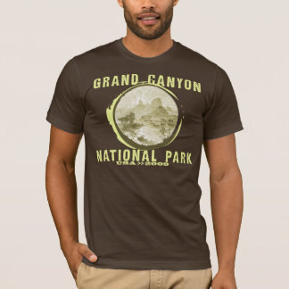 Grand Canyon Men's T-Shirt - Brown