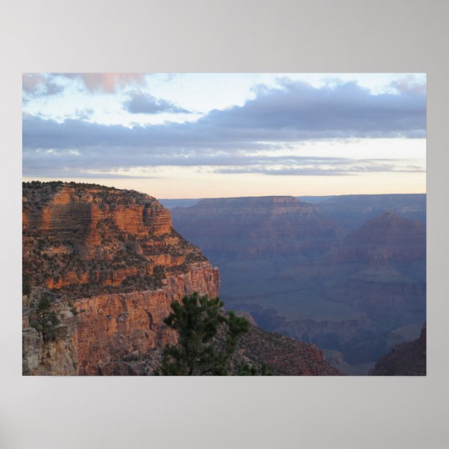 Grand Canyon morning Poster (Front)