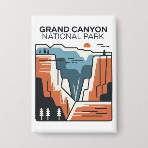 Grand Canyon National Park Abstract Illustration