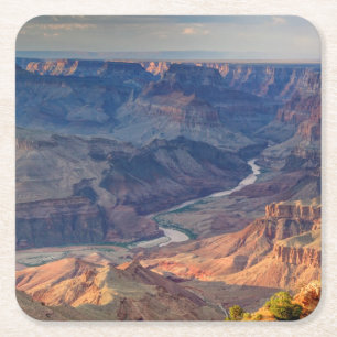 Grand Canyon National Park, Ariz Square Paper Coaster