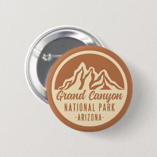 Grand Canyon National Park Arizona 6 Cm Round Badge