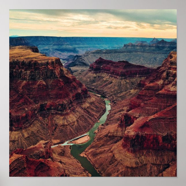 Grand Canyon National Park Arizona, Colorado River Poster (Front)