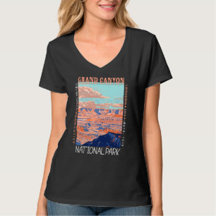  Grand Canyon National Park Arizona Distressed   T-Shirt