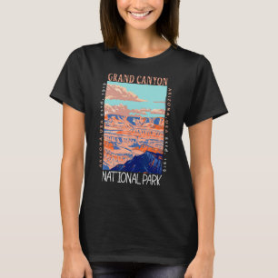 Grand Canyon National Park Arizona Distressed Vint T-Shirt